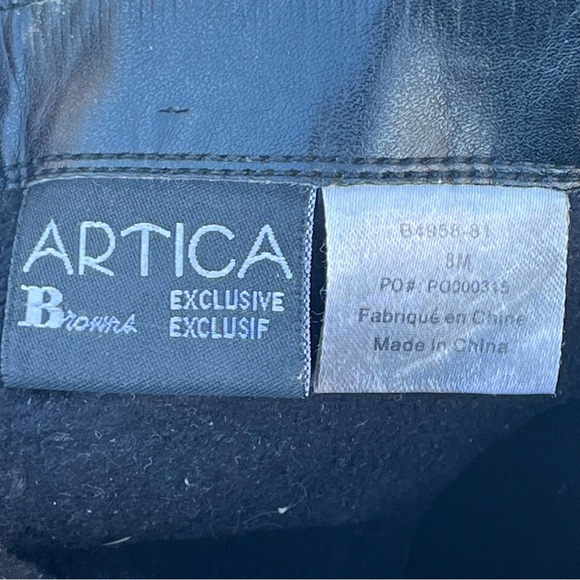 Artica Fleming Knee High Black Leather Boots - Picture 9 of 16